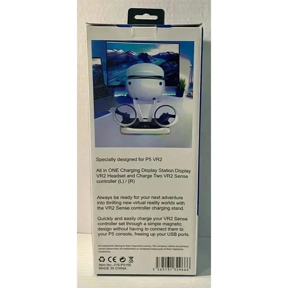 PS5 VR2 Display Charging Stand For Controller Chargers & Headset Joyhood - Picture 2 of 5